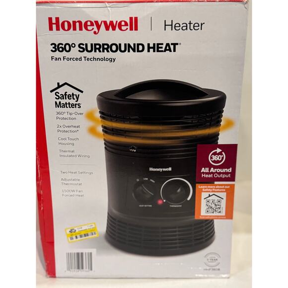 Honeywell  360 Degree Surround  Forced Heater - Picture 6 of 6